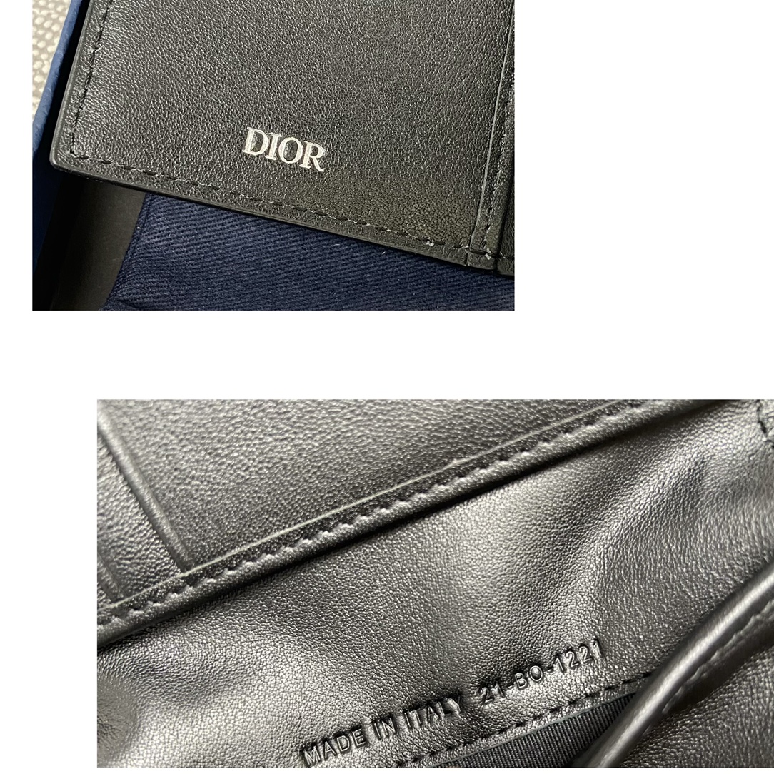 Ví nam Dior Màu đen 9919