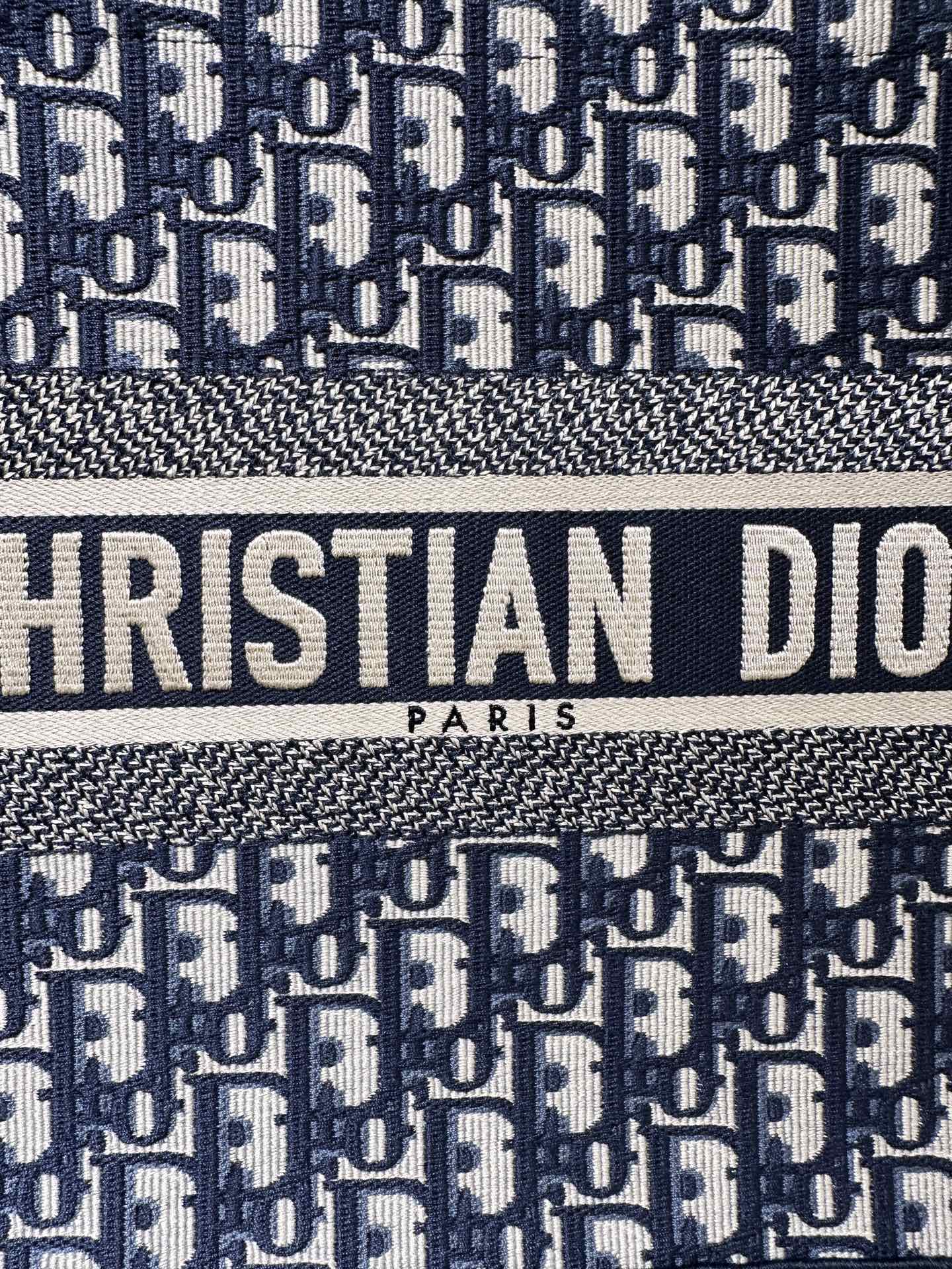 Túi xách Dior tote 36 màu xanh 