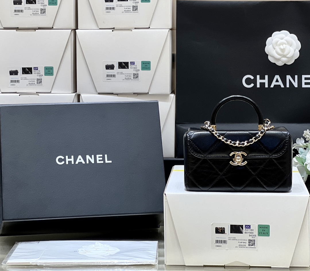 Túi Xách Chanel Bodin AS4469 Màu Đen