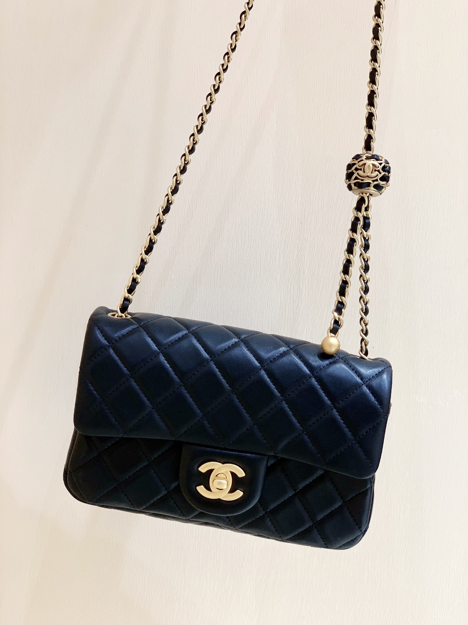 Túi Xách Chanel CF Mini Màu Đen AS1787 