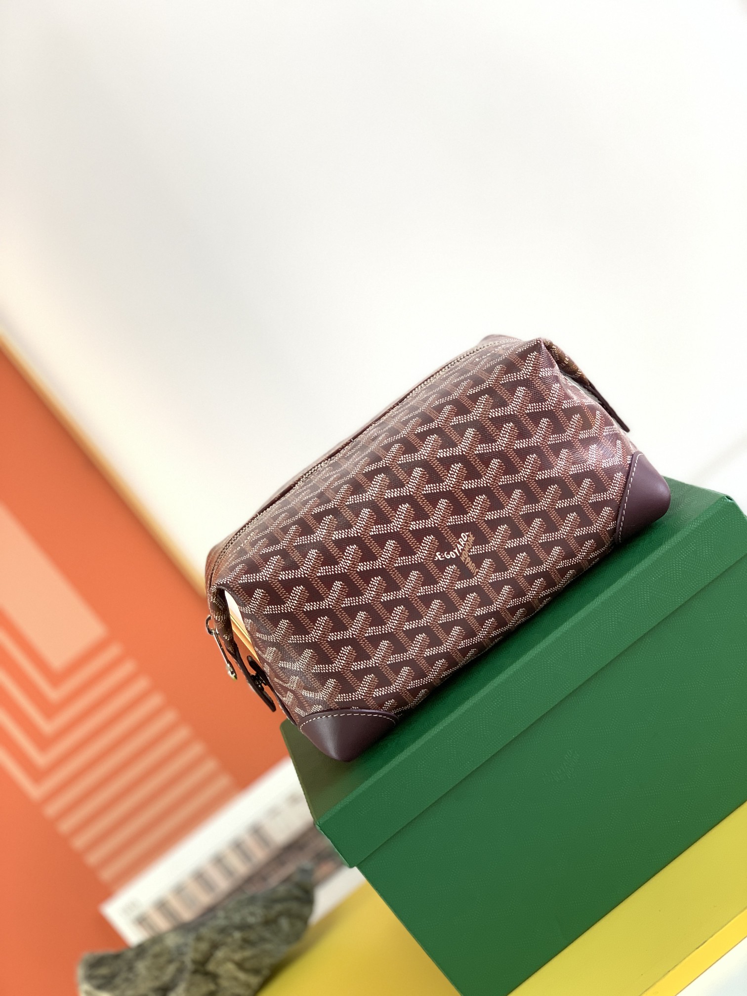 Goyard toilet ecrue bag 8829 (red)
