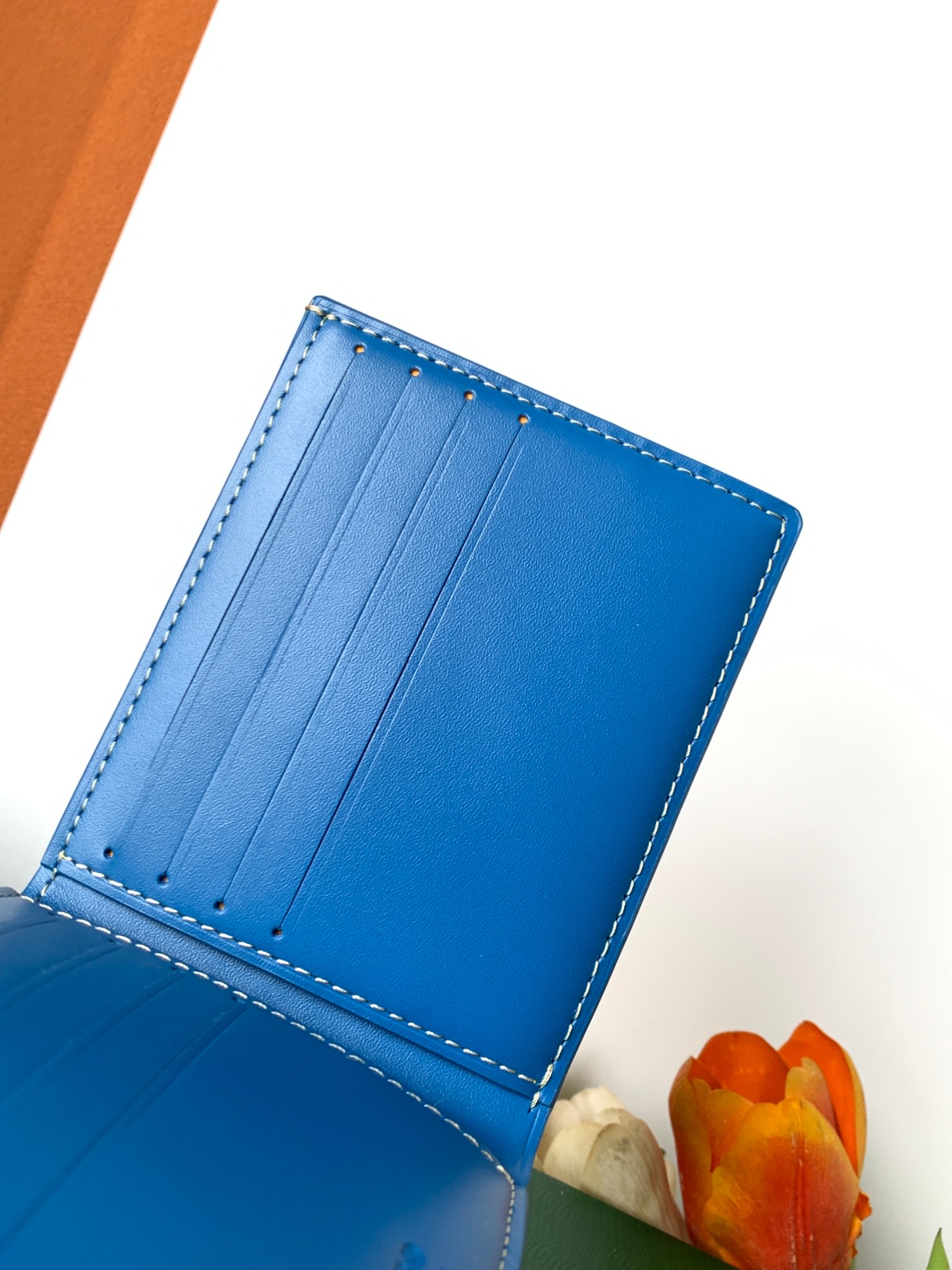 Ví Goyard Victorine8507 Màu Xanh Dương