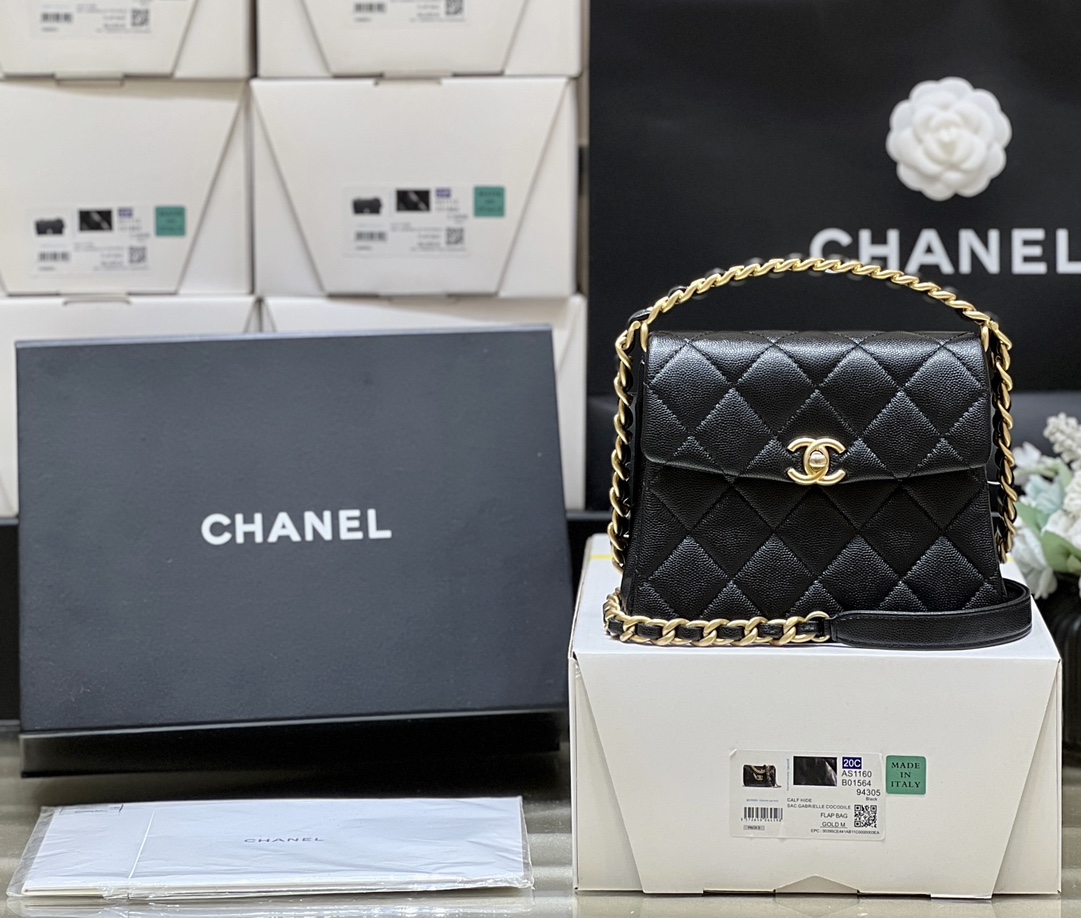 Túi Xách Chanel AP4472 Màu Đen 