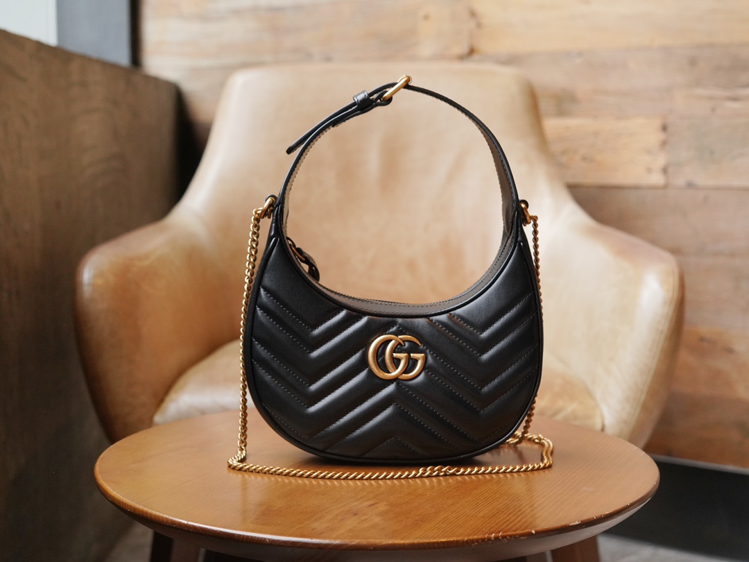 Túi Xách Nữ GG Marmont699514 Màu Đen 