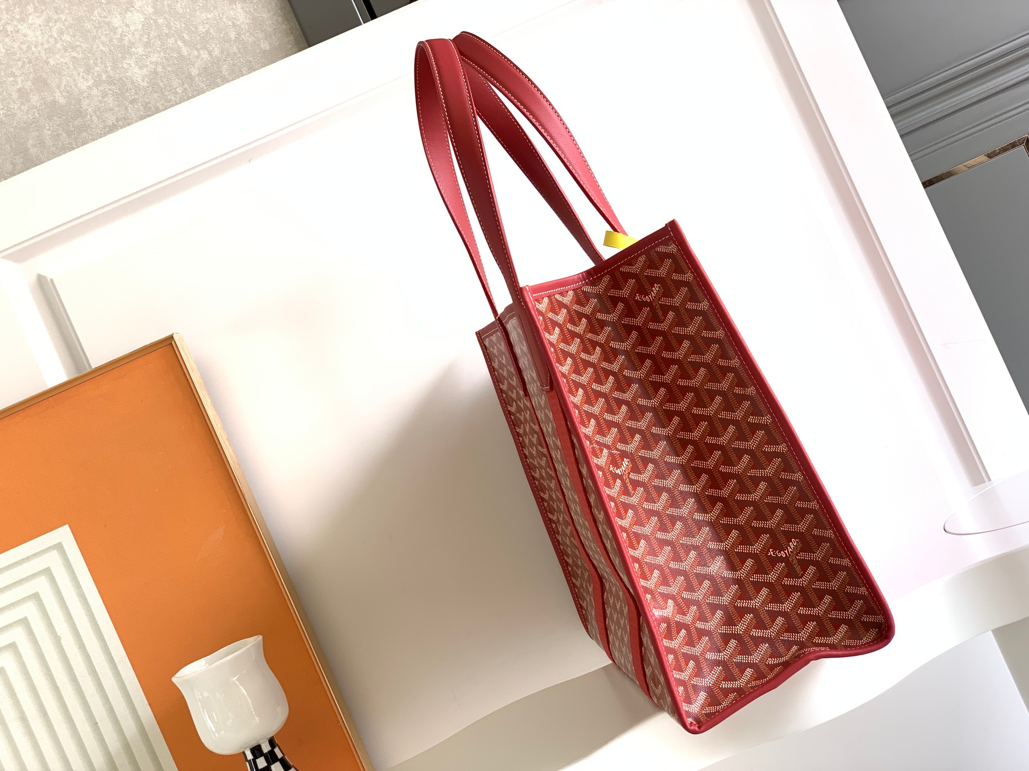 Goyard Villette 8088 (red)