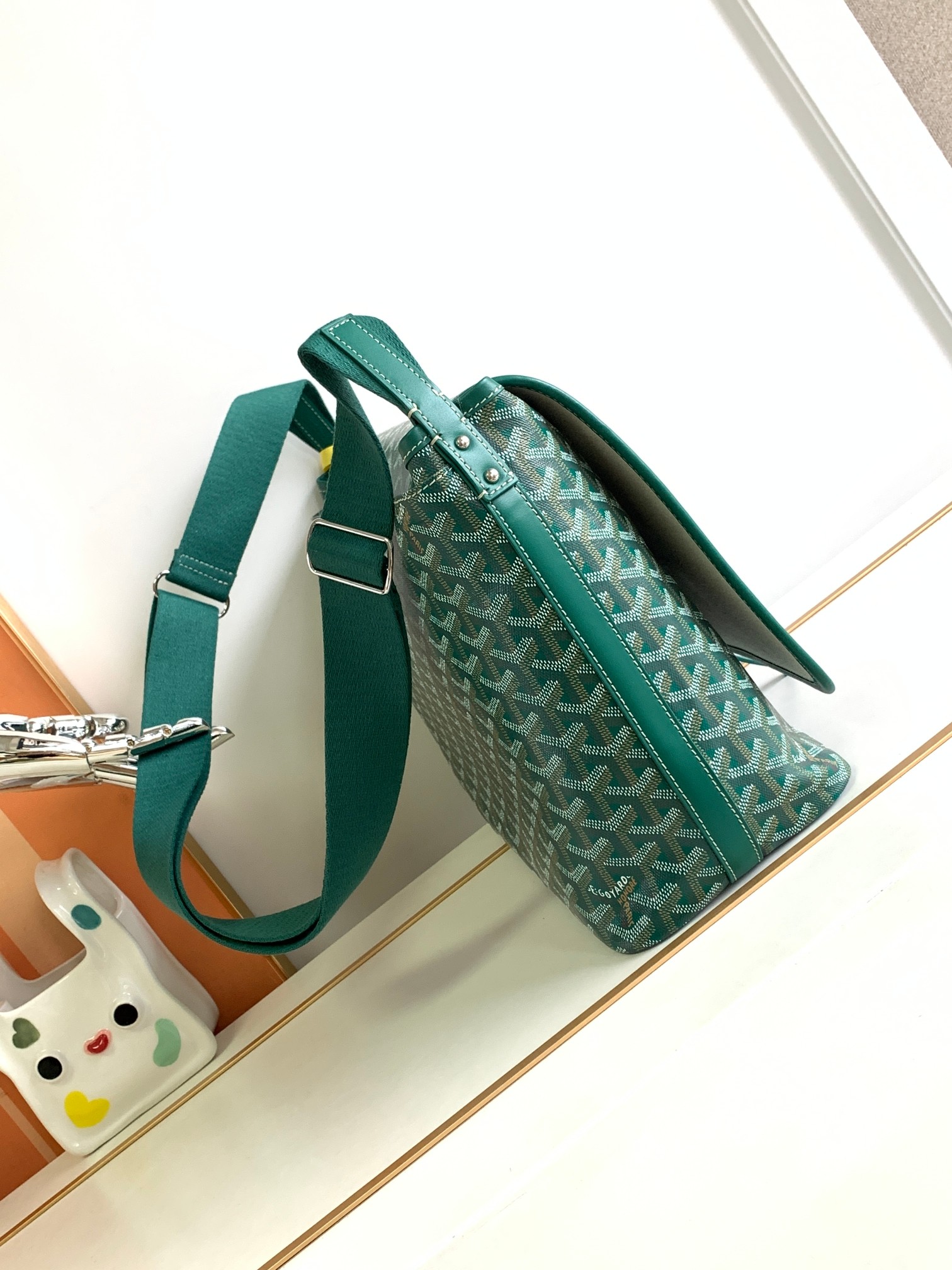 Túi xách Goyard 8130 màu xanh lá