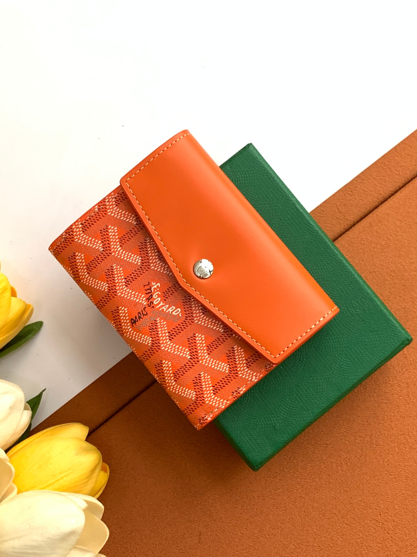 Ví Goyard Saint Gabriel 8513 Màu Cam 