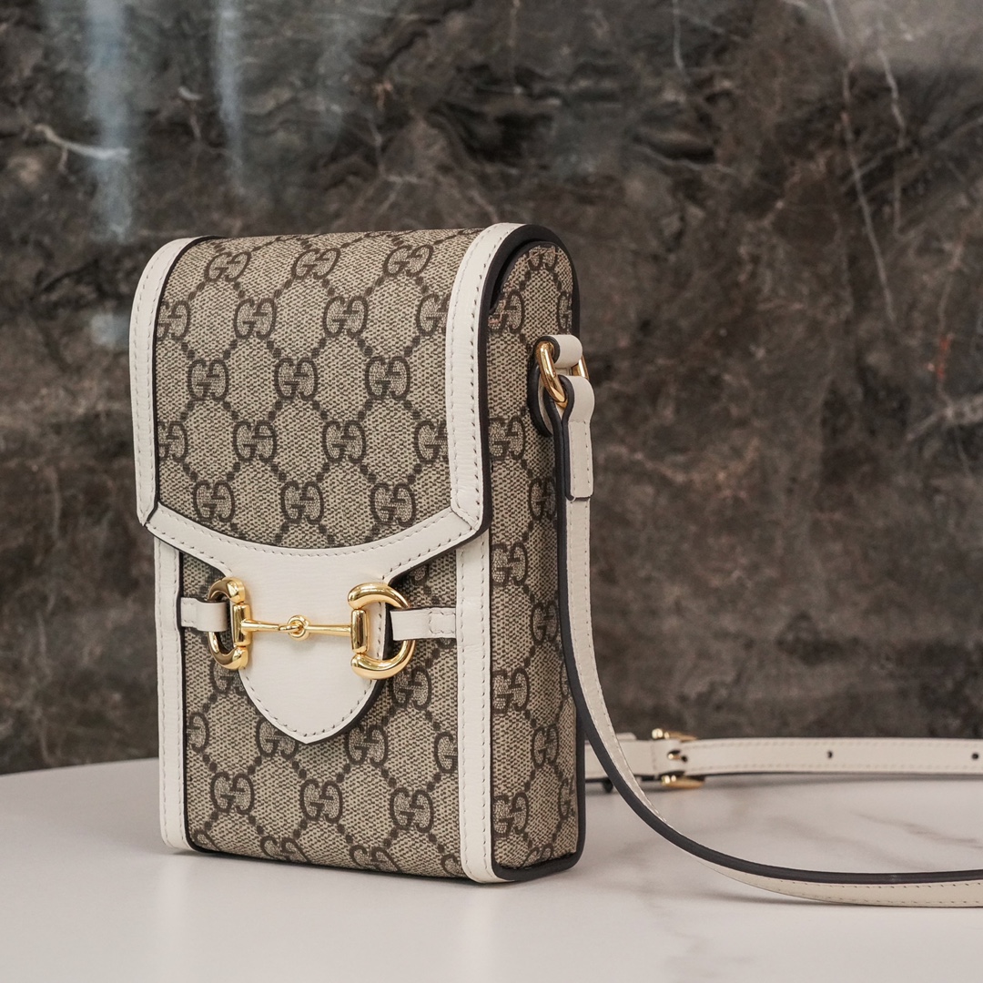 Mini sac Gucci 1955 détail Mors625615(logo white)