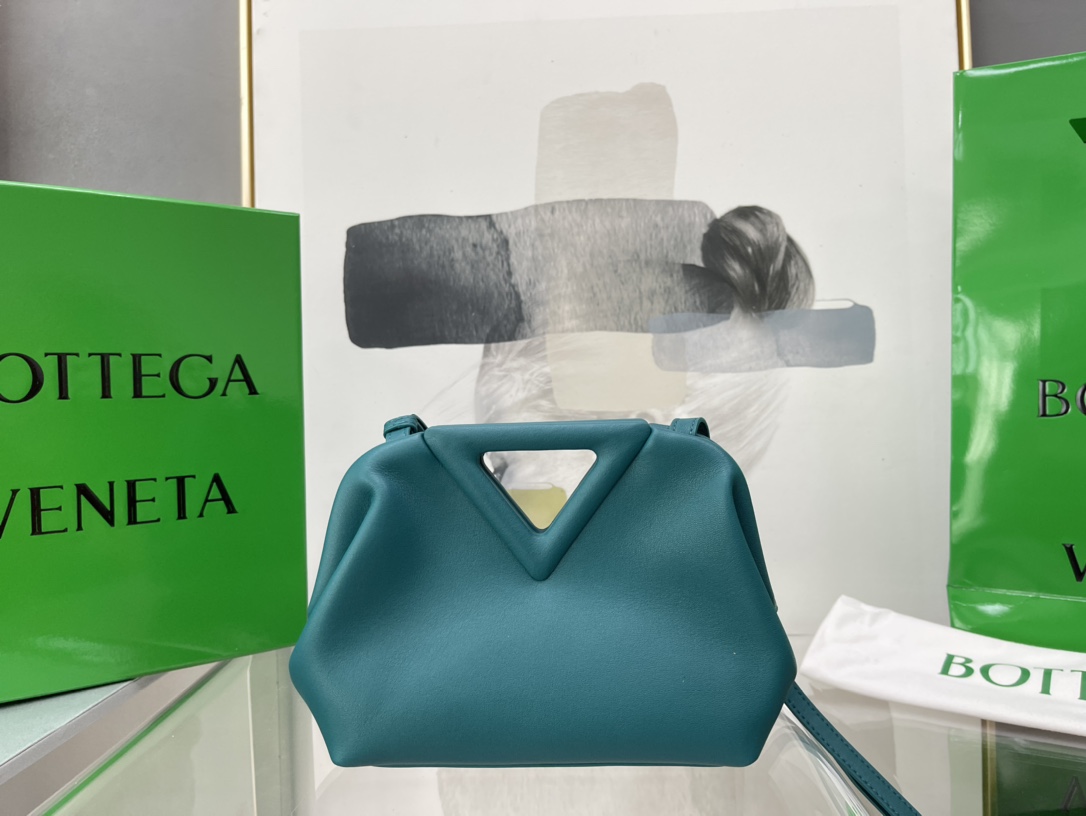 Bottega Veneta Poin Màu Xanh Dương 