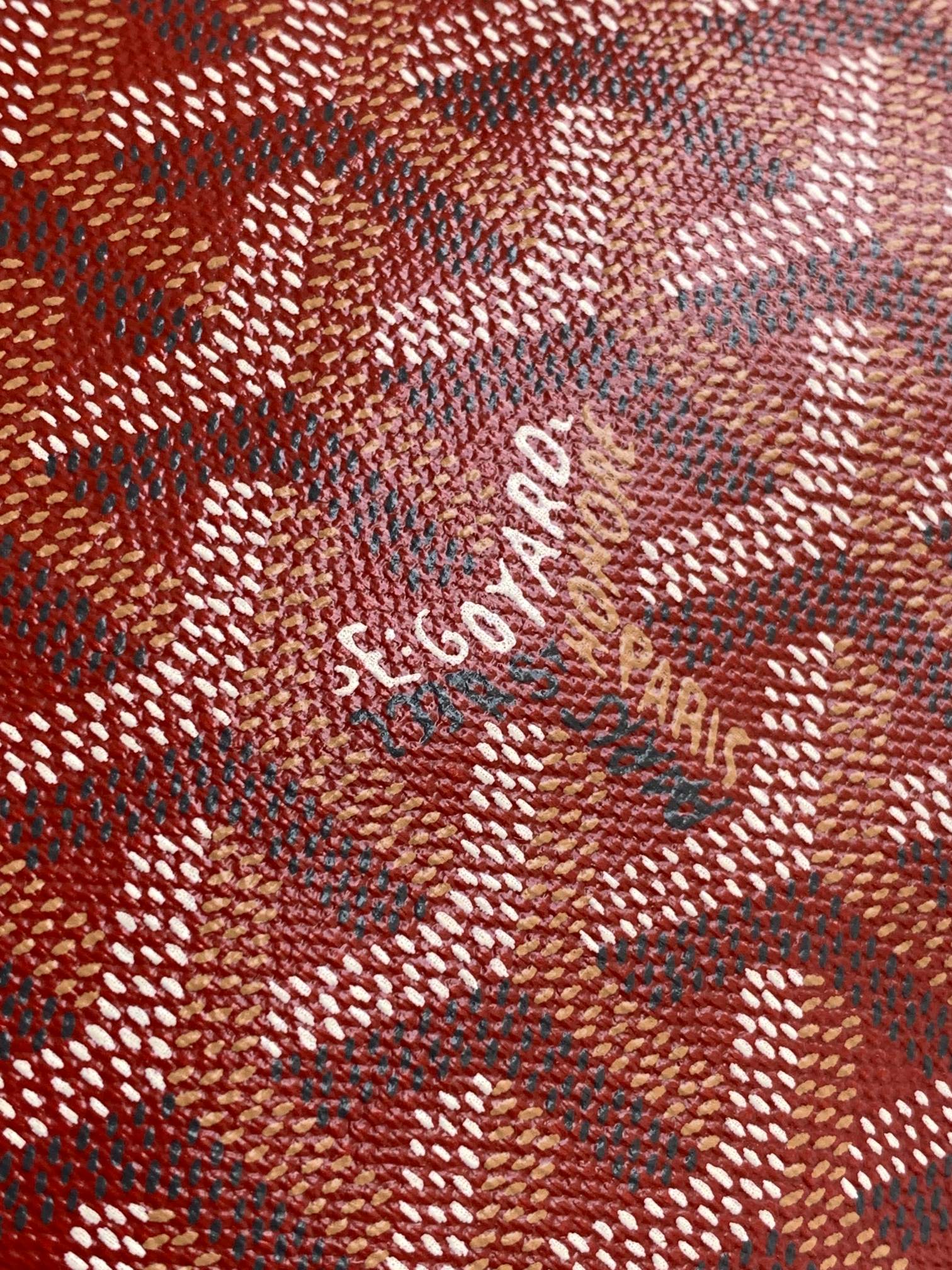 goyard Vendome Pouch 8813 (red)