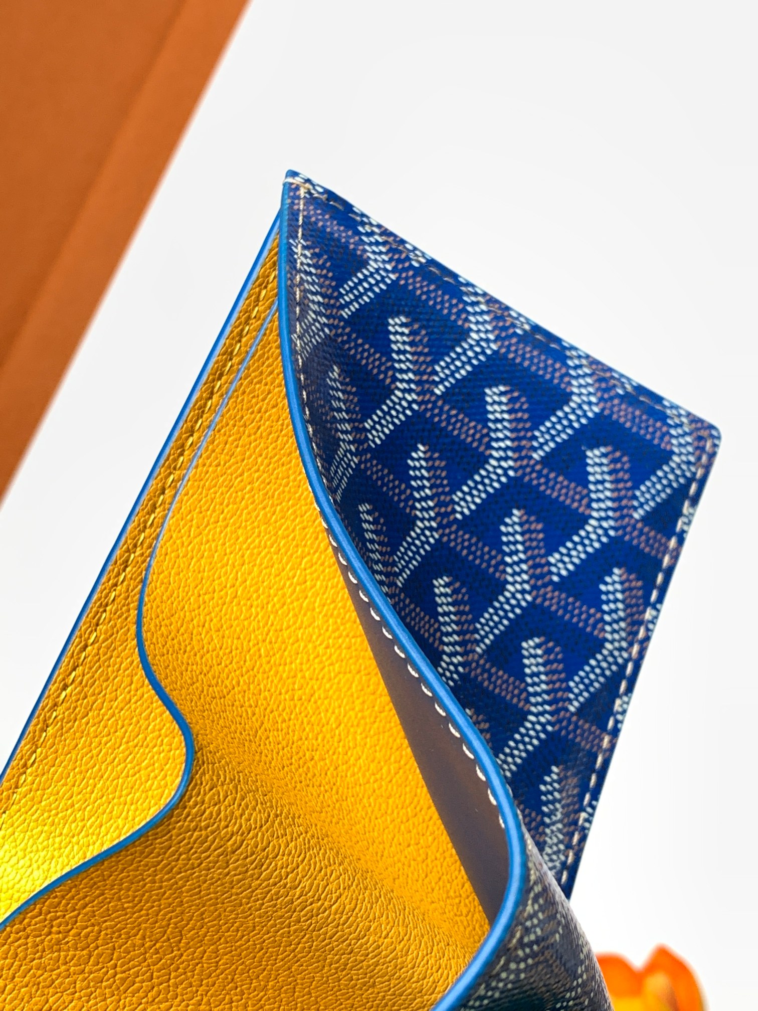 Ví Goyard Victorine8507 Màu Xanh Dương