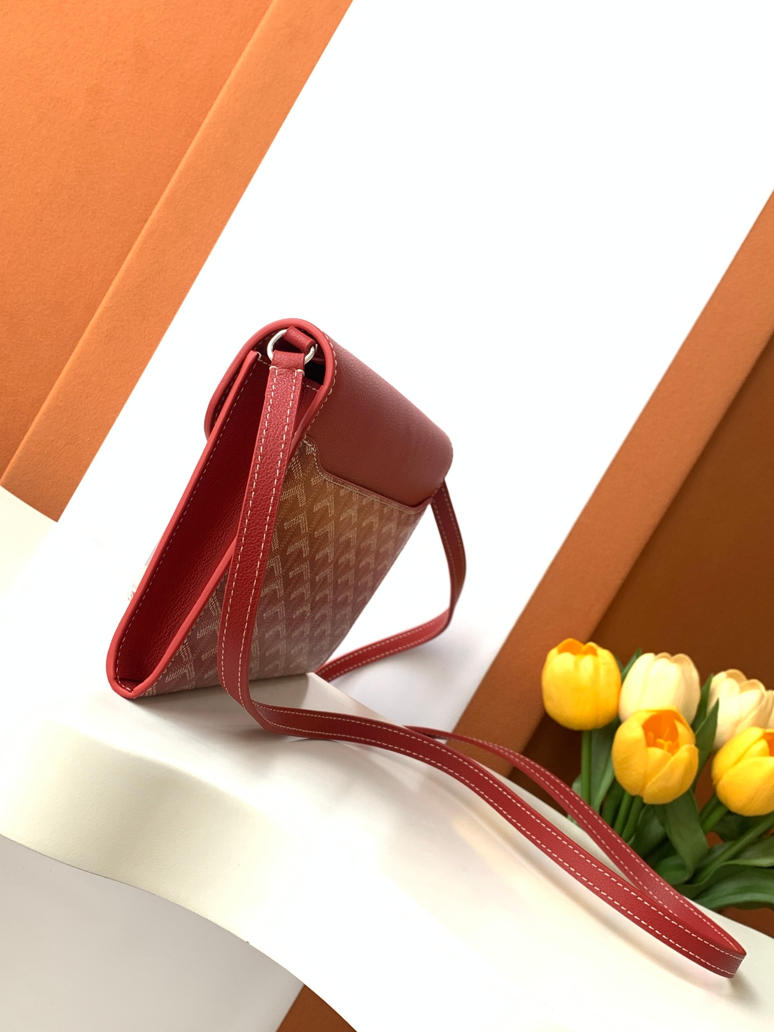 GoyardChypre Pouch-Wallet8218 (red)