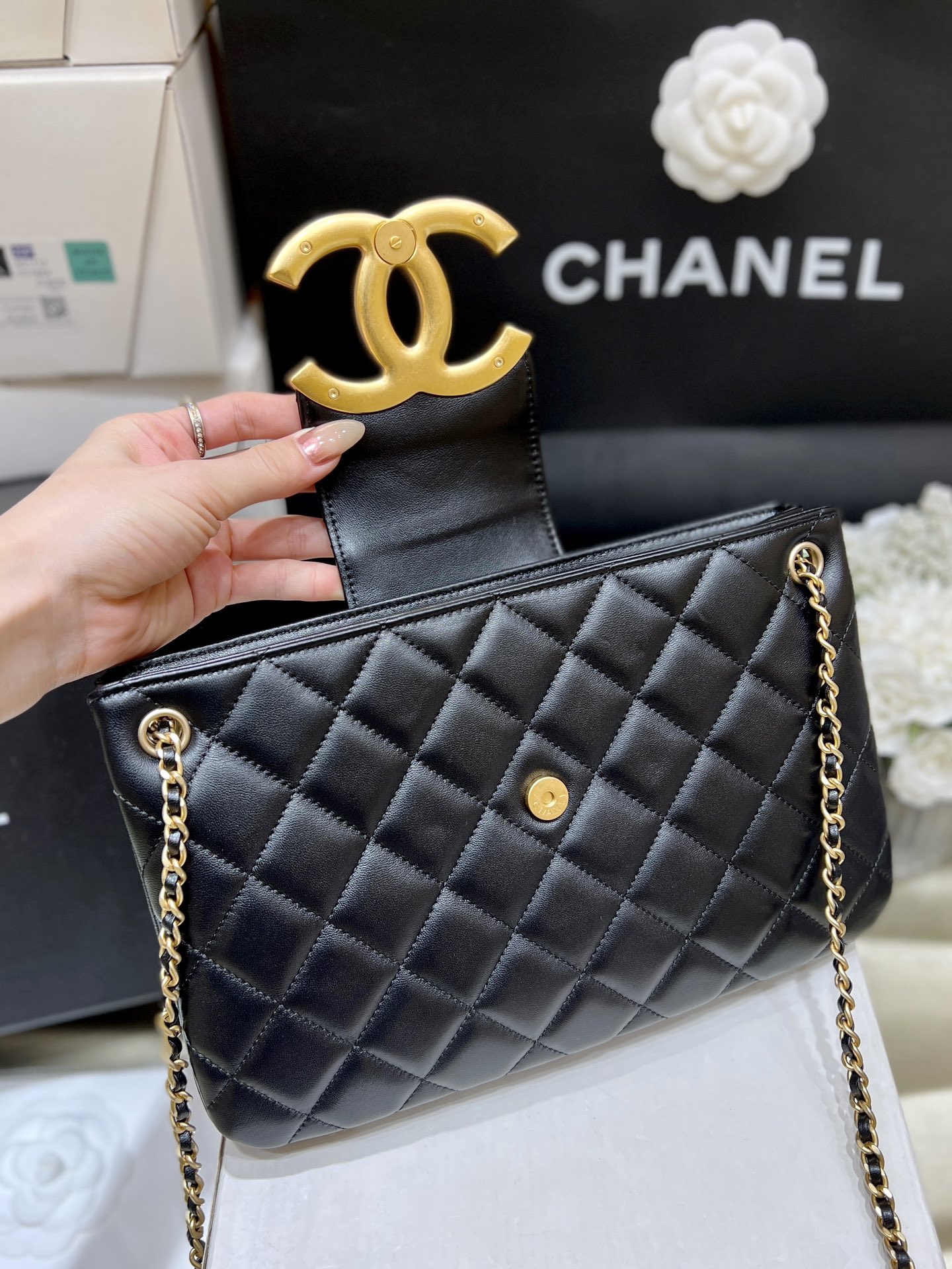 Túi Xách Chanel AS4603 Màu Đen 