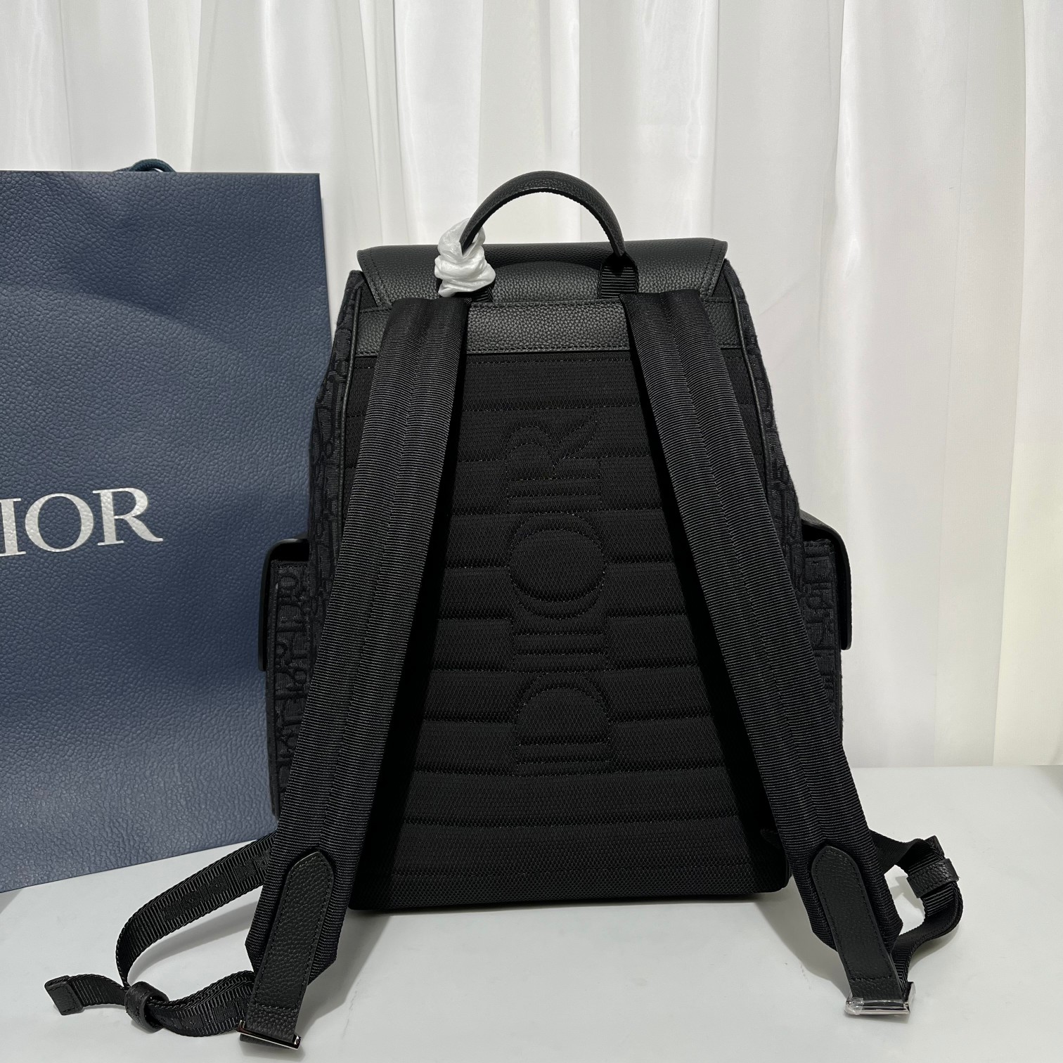 Balo Dior Nam Oblique Màu Đen 9863