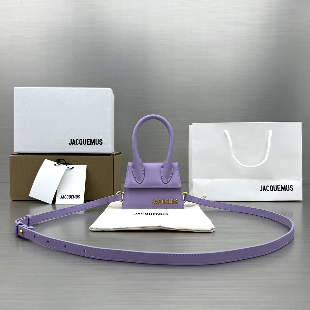 Túi Xách Mini Jacquemus P98846 Màu Tím 