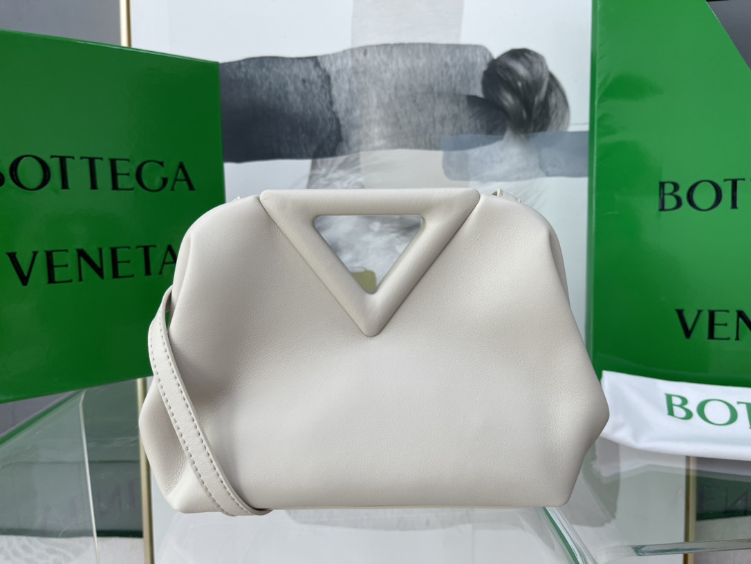 Bottega Veneta Poin6908 Màu Trắng 