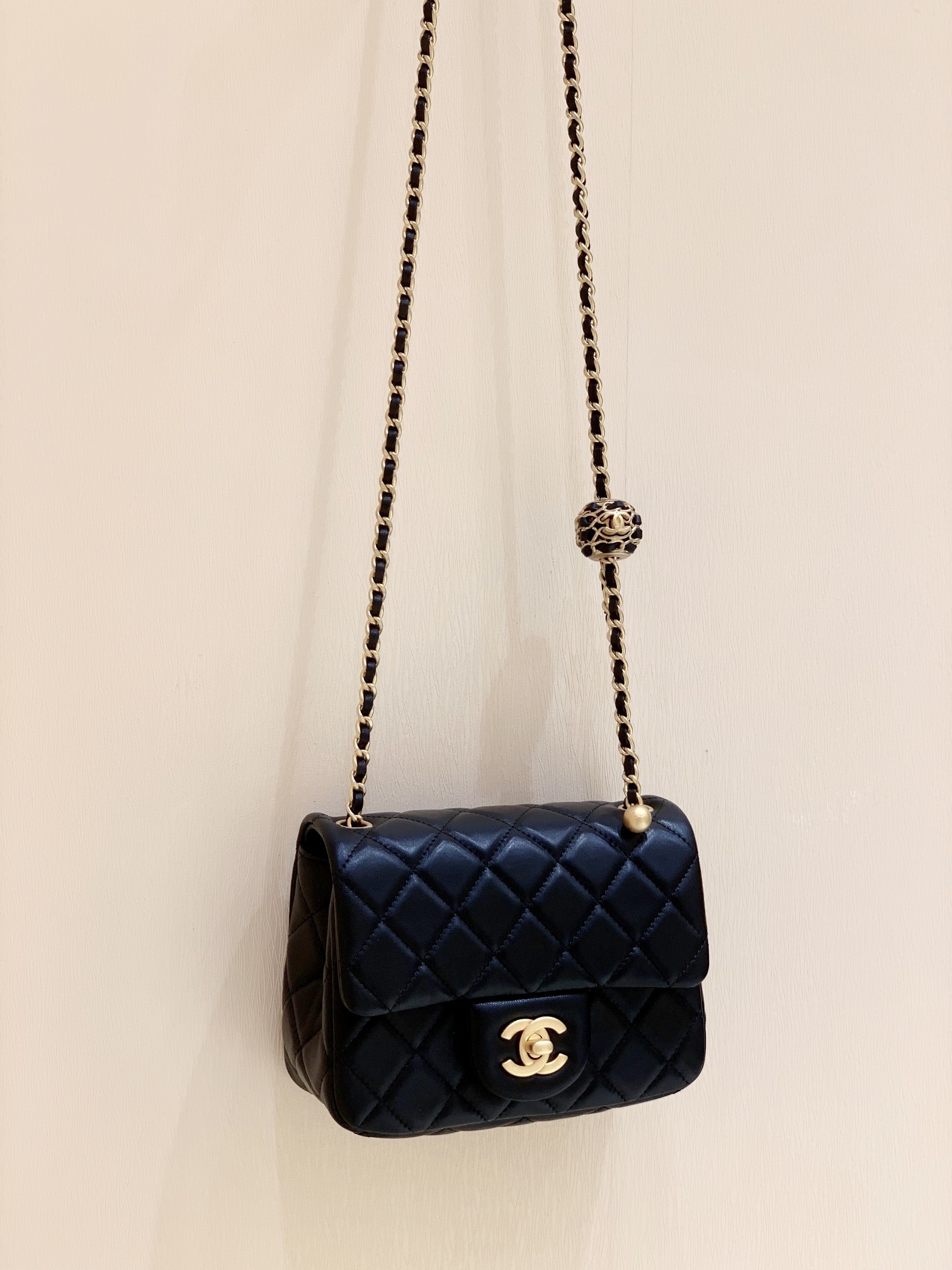 Túi Xách Chanel CF Mini Màu Đen AS1786 
