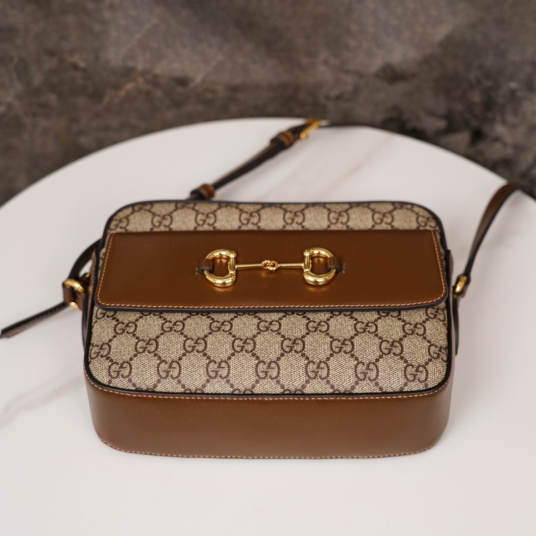 Túi Xách Sac Gucci Horsebit 1955 petite taille 645454 Màu Nâu