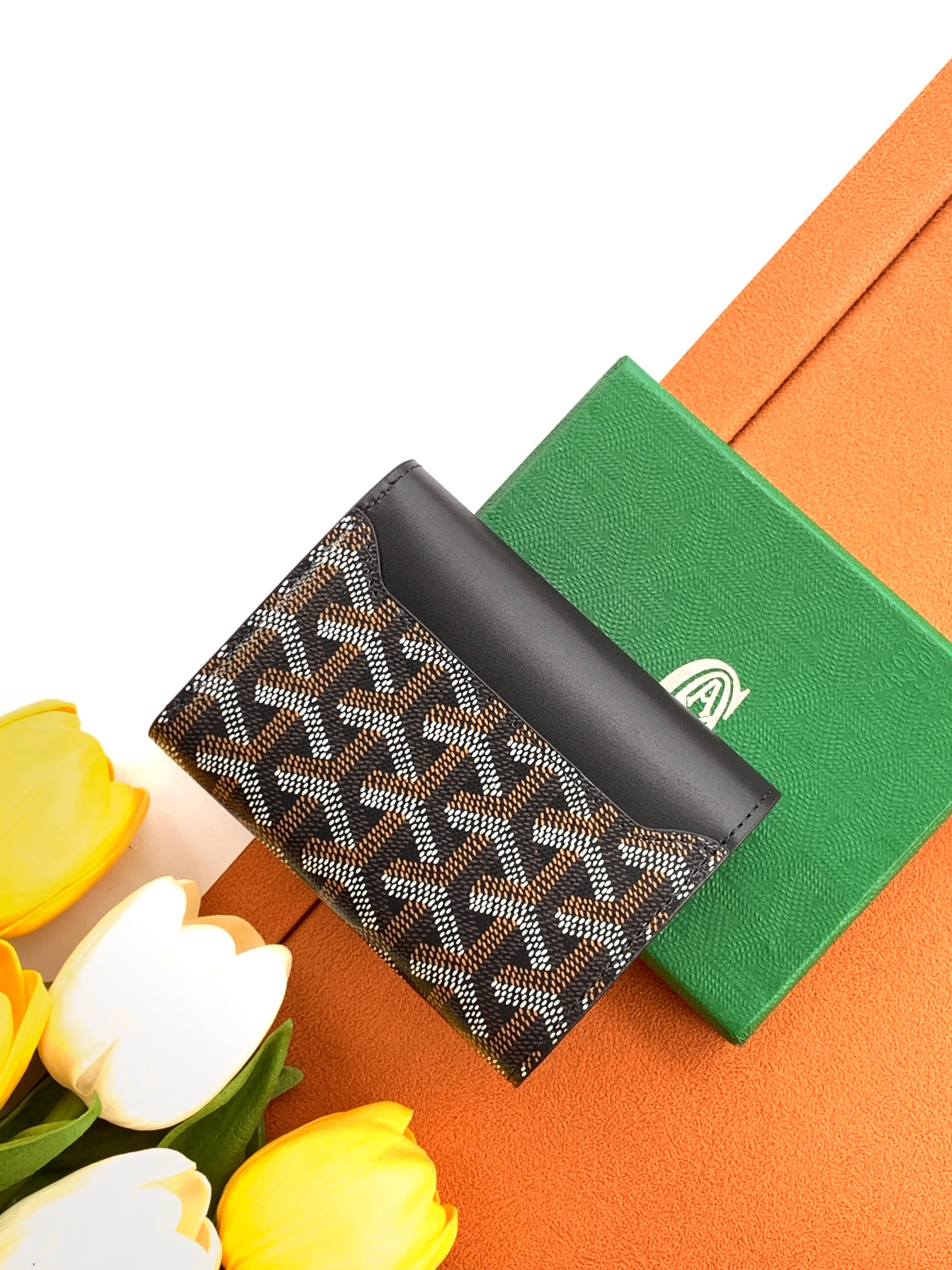 Ví Goyard Saint Gabriel 8513 Màu Đen 