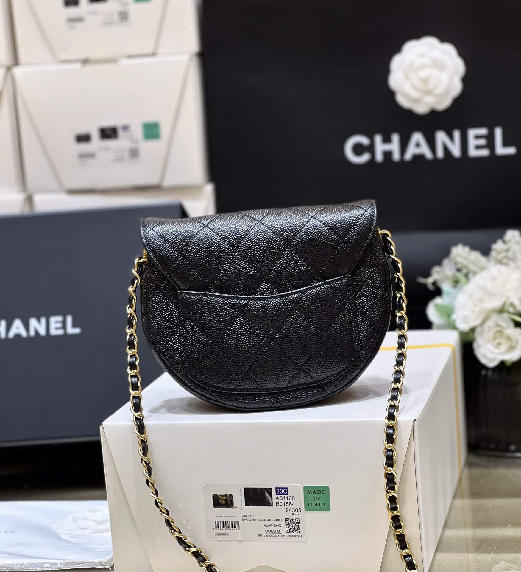 Túi Xách Chanel M3867 Màu Đen 