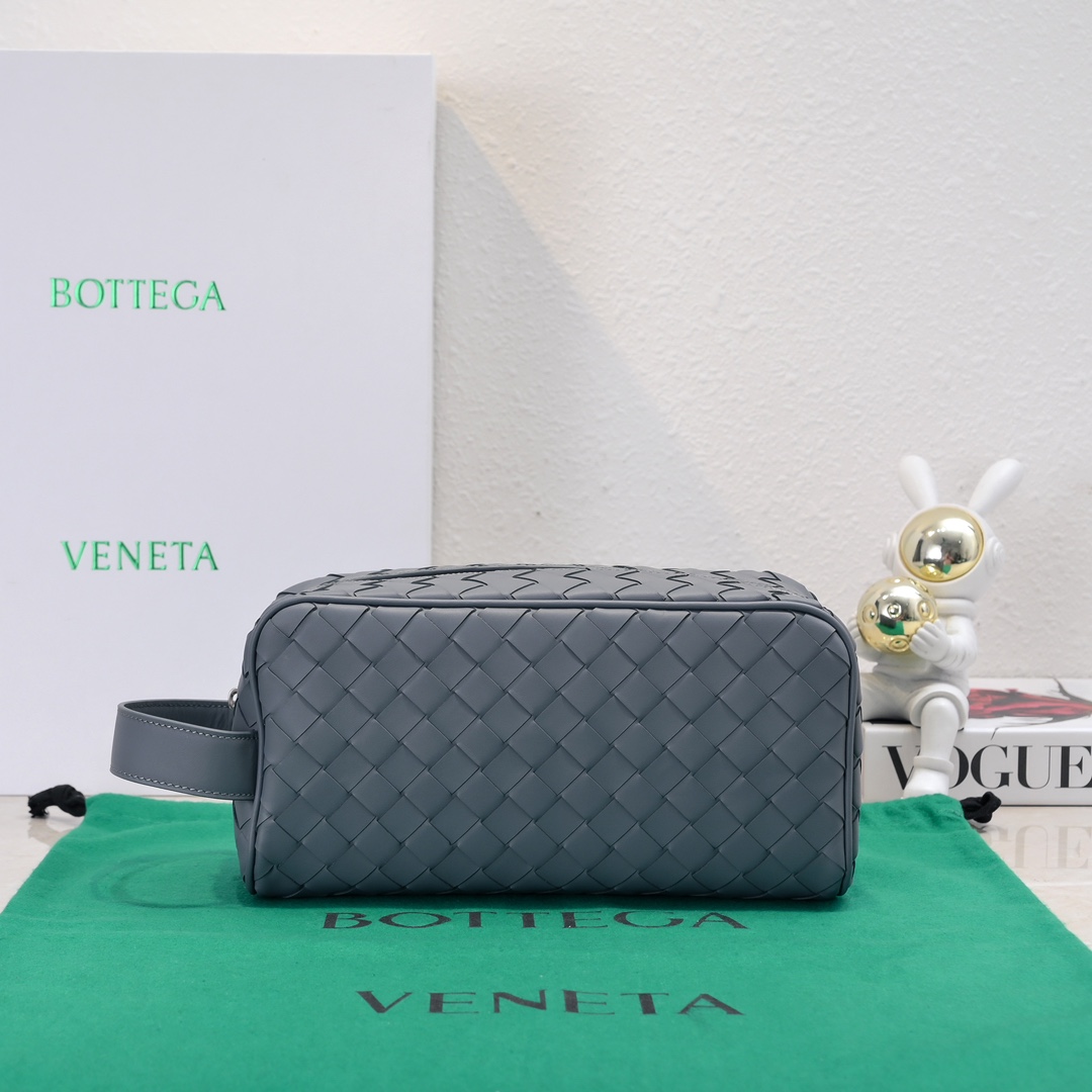 Túi Xách Nam Bottega Veneta 7799 Màu Xám 