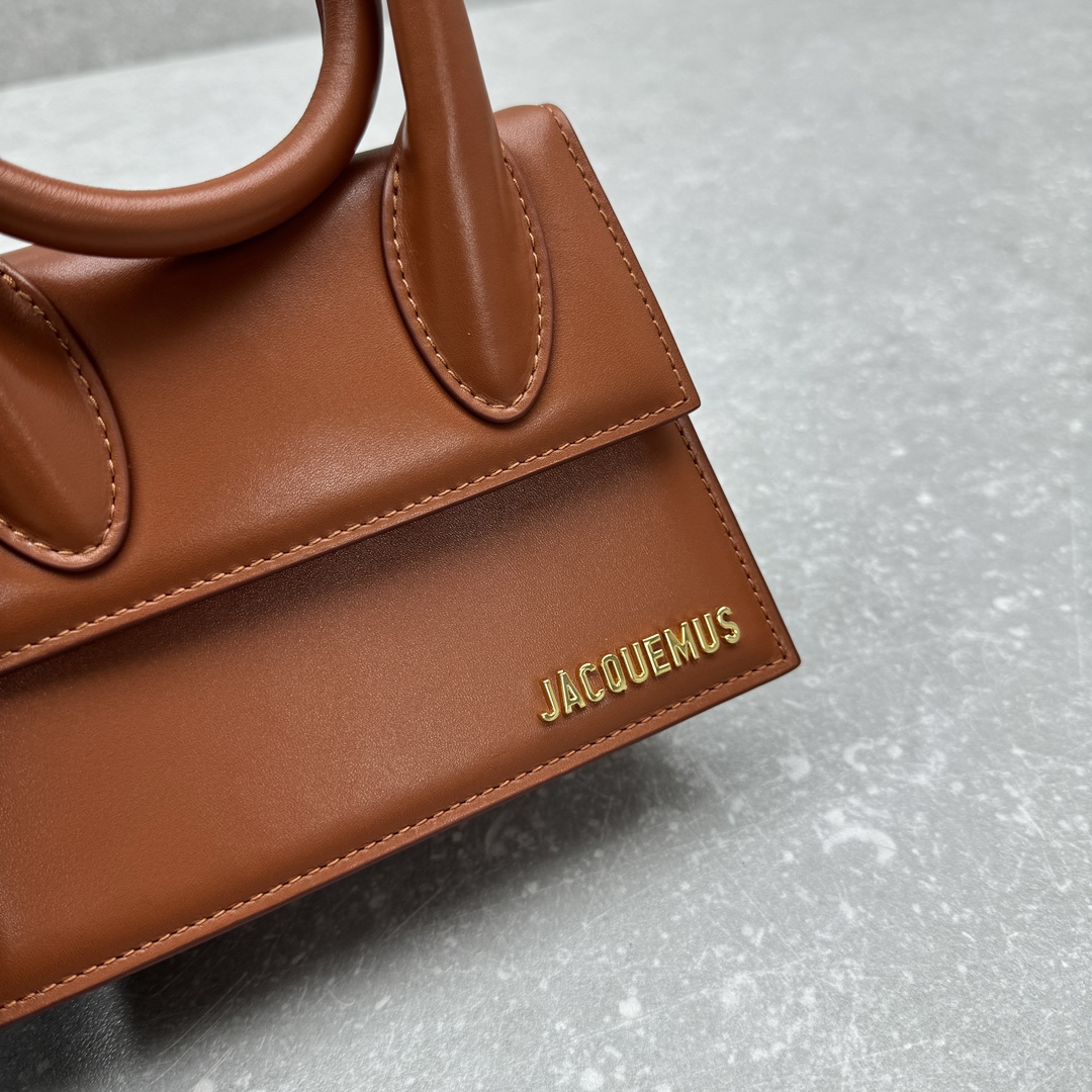 Túi Xách Jacquemus P98869 Màu Nâu 