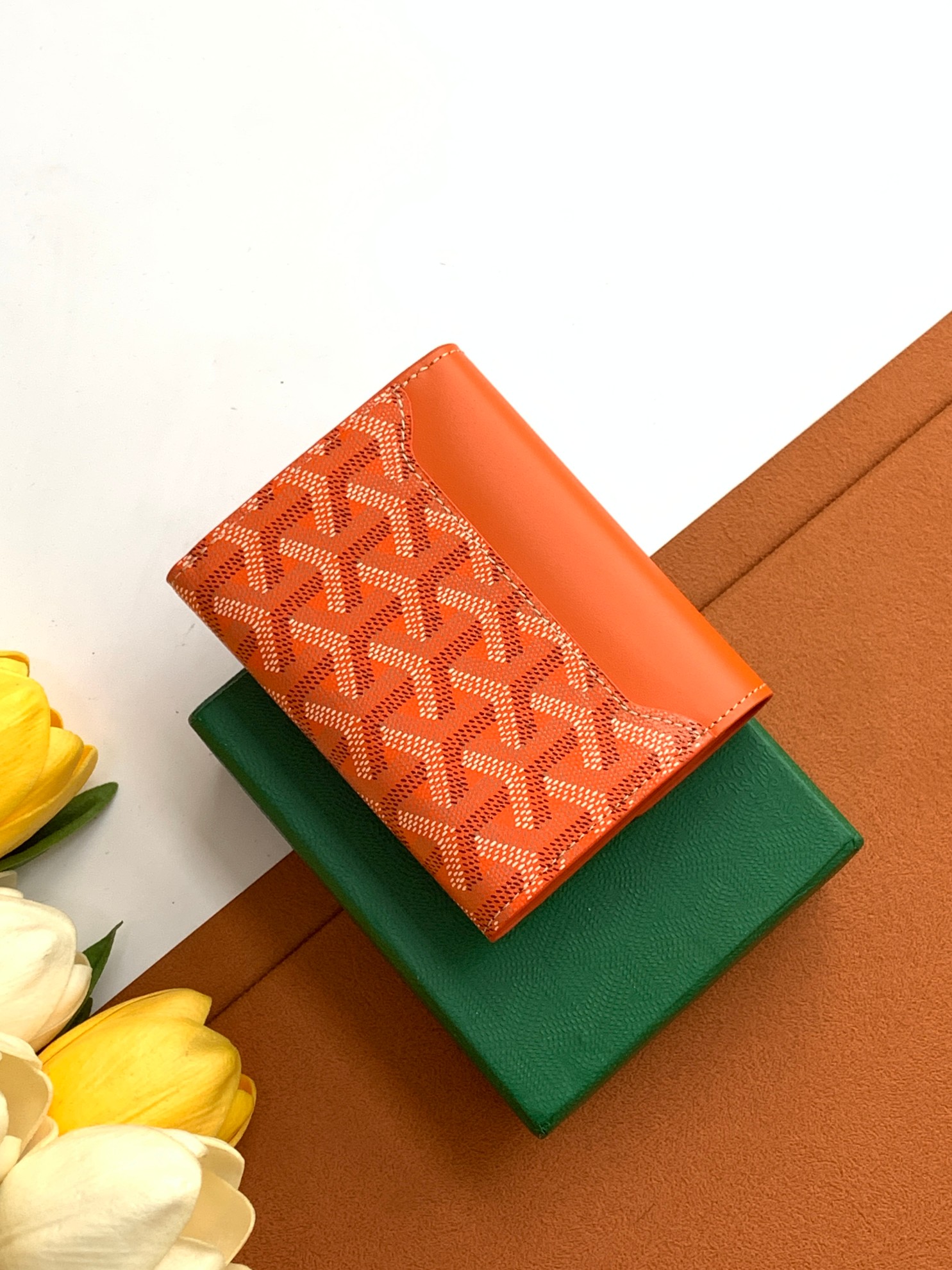 Ví Goyard Saint Gabriel 8513 Màu Cam 