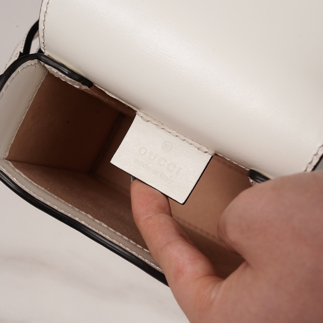 Túi Mini sac Gucci 1955 détail Mors625615 Màu Trắng
