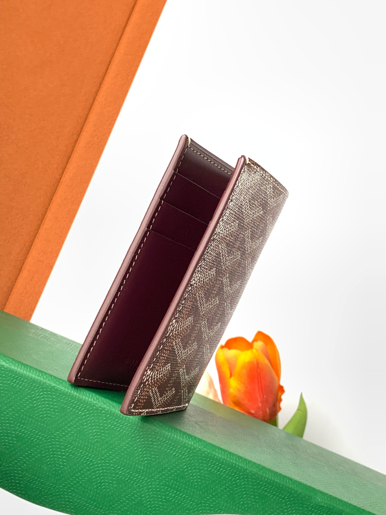 CARD GOYARD SAINT-PIERRE M8506260 MÀU ĐỎ ĐÔ