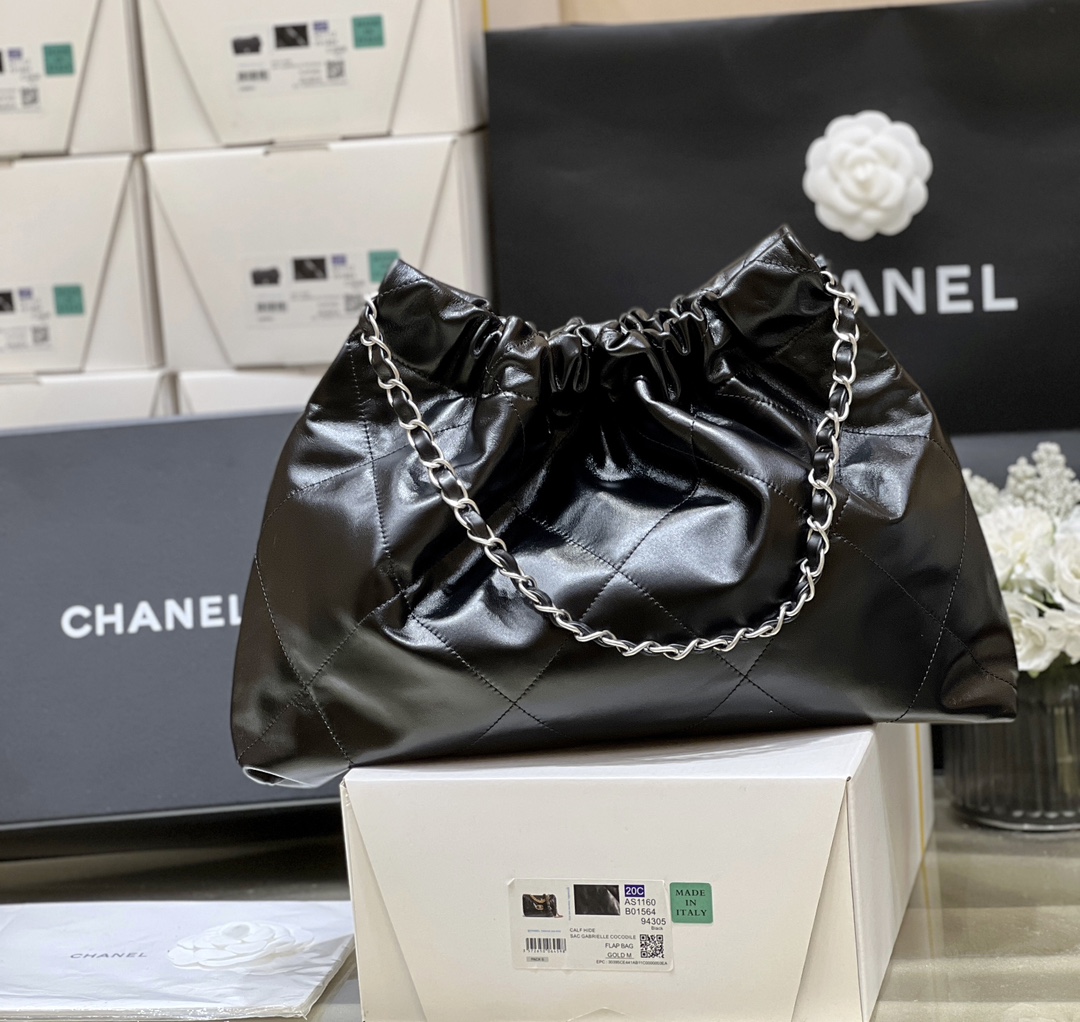 Túi Xách Chanel 22BAG AS4486 Màu Đen 