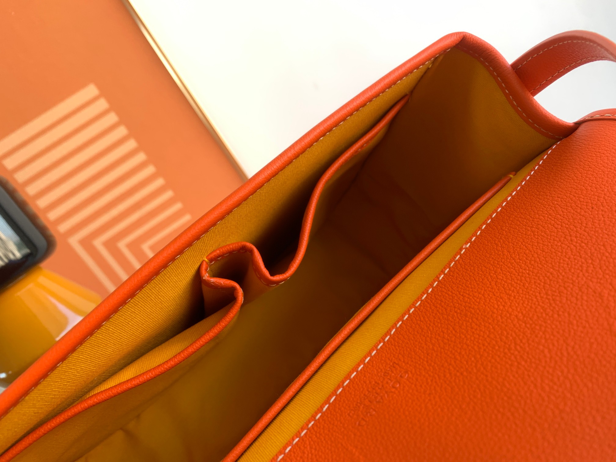 Túi Xách Nam Goyard Belvedere 8023 Màu Cam 