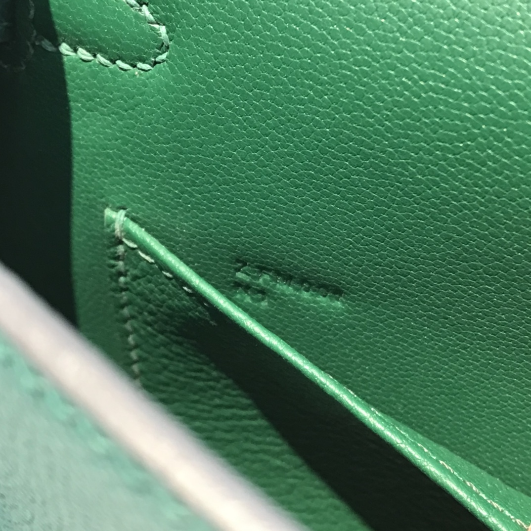 Túi xách hermes mini kelly màu xanh 