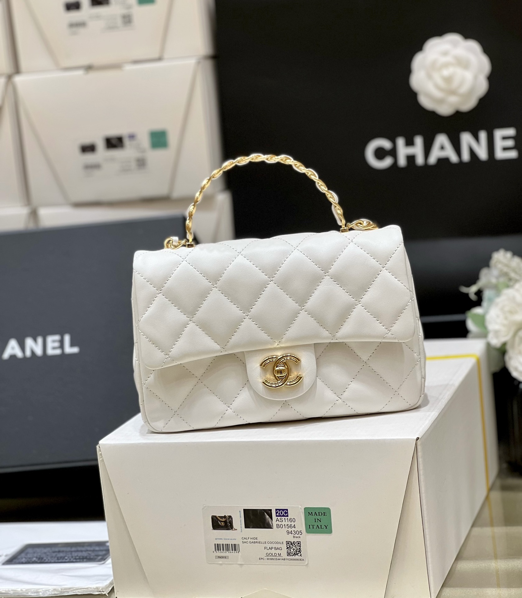 Túi Xách Chanel AP4023 Màu Trắng