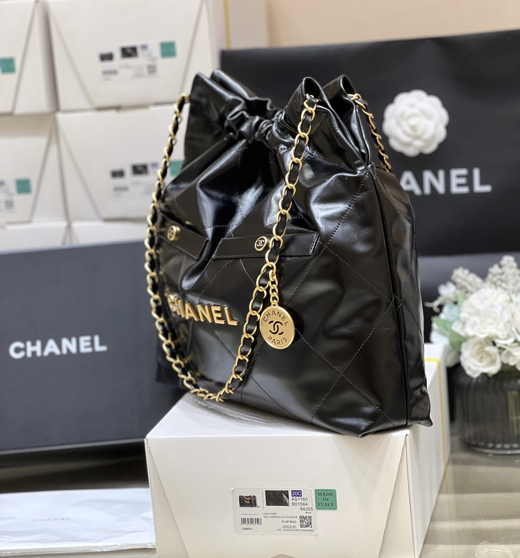 Túi Xách Nữ Chanel AS3261 Màu Đen