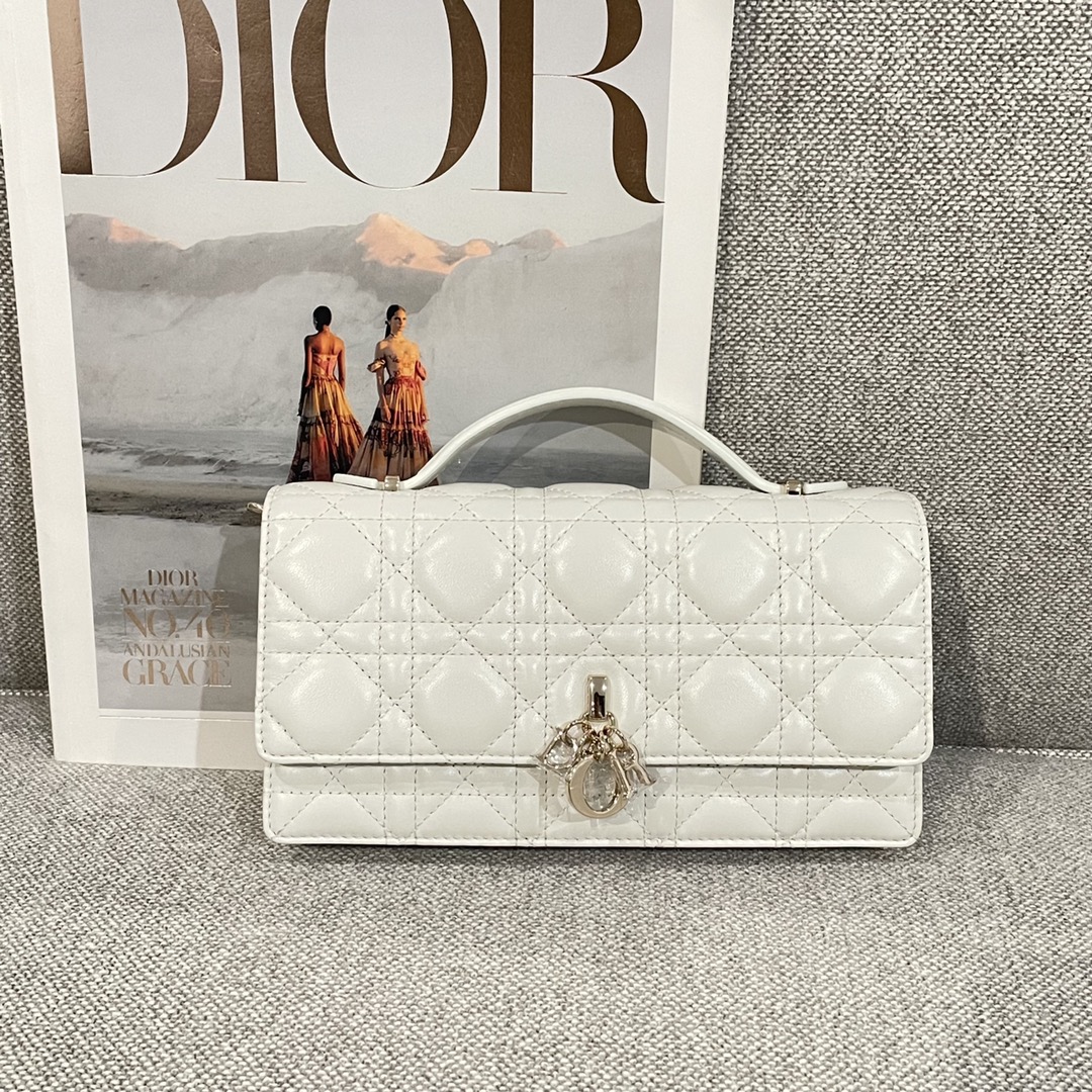 Túi Xách Nữ Dior WOC Màu Trắng