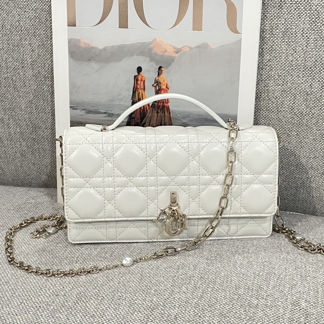 Túi Xách Nữ Dior WOC Màu Trắng