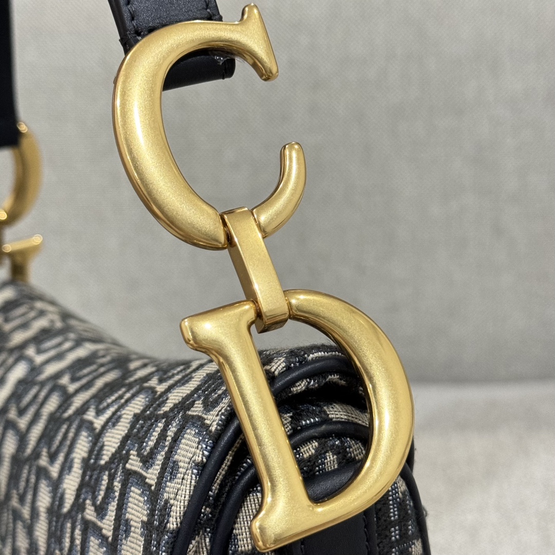 Túi Dior Sadle Nữ Vải Logo 