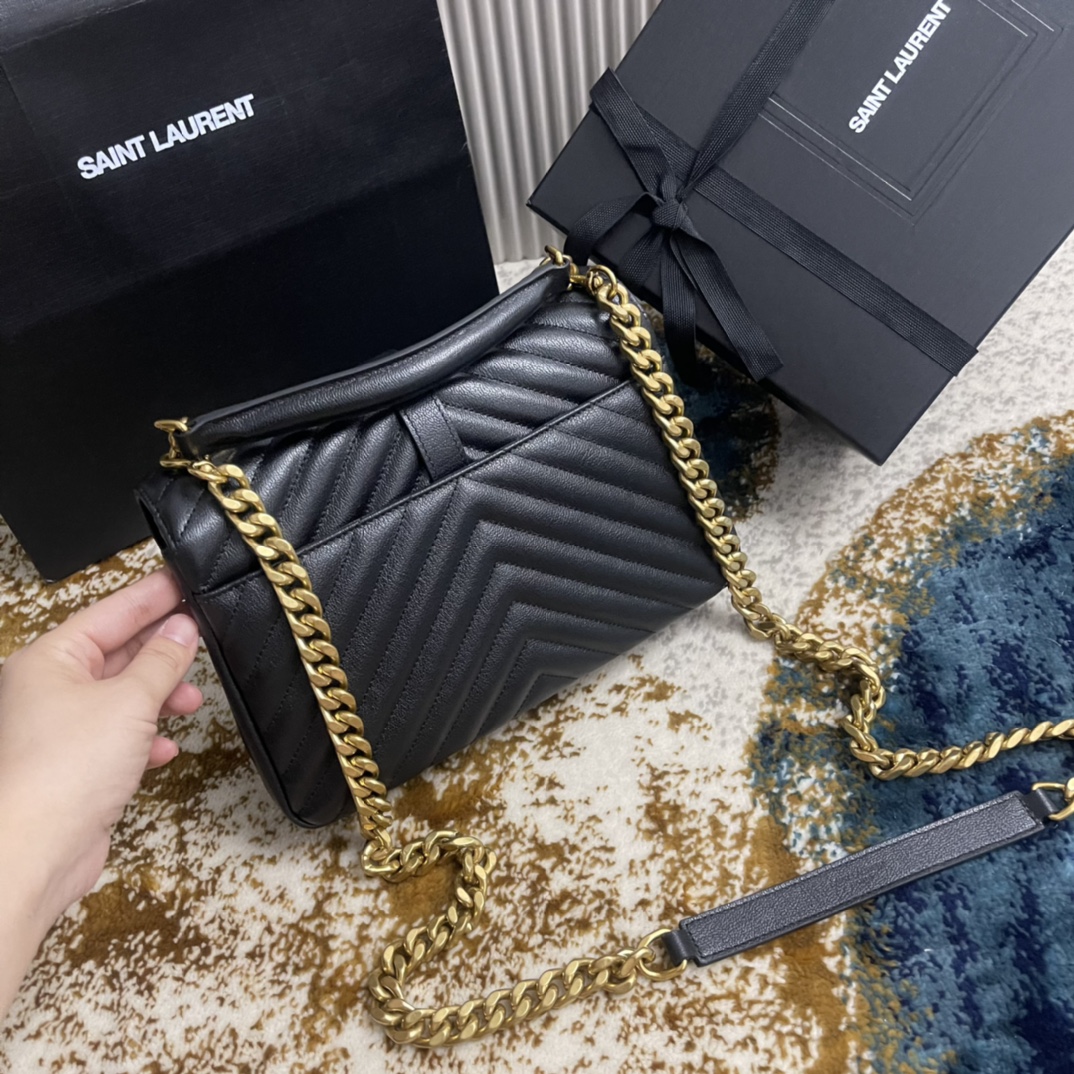 YSL Mormont 392737 (Black-Gold)