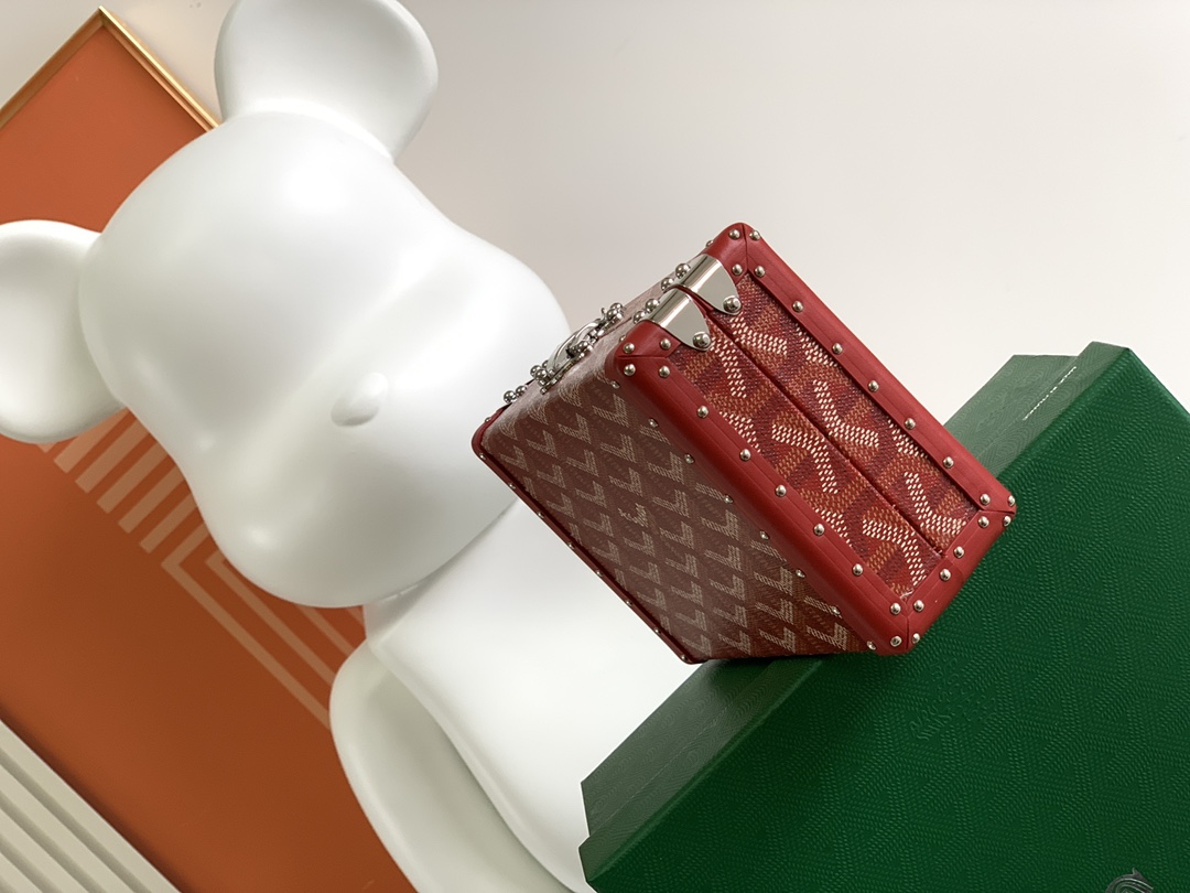  Goyard Minaudière 8210 (red)