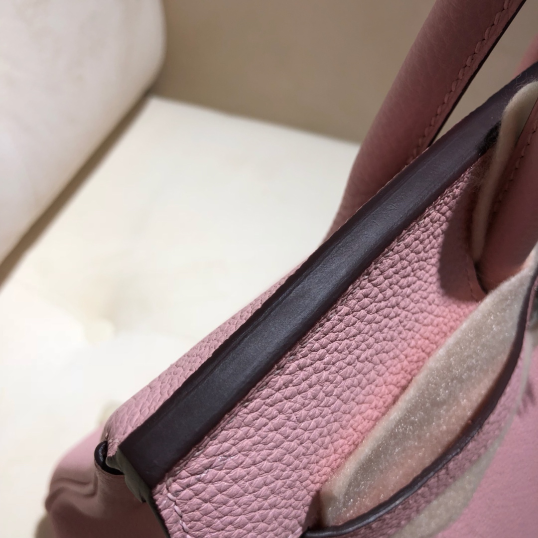 Túi xách hermes birkinmàu hồng 
