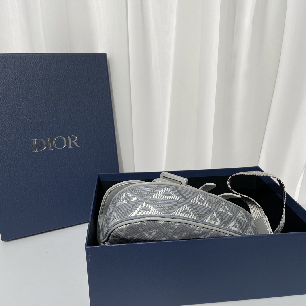 Túi Xách Dior Nam Diamond Màu Xám 9922
