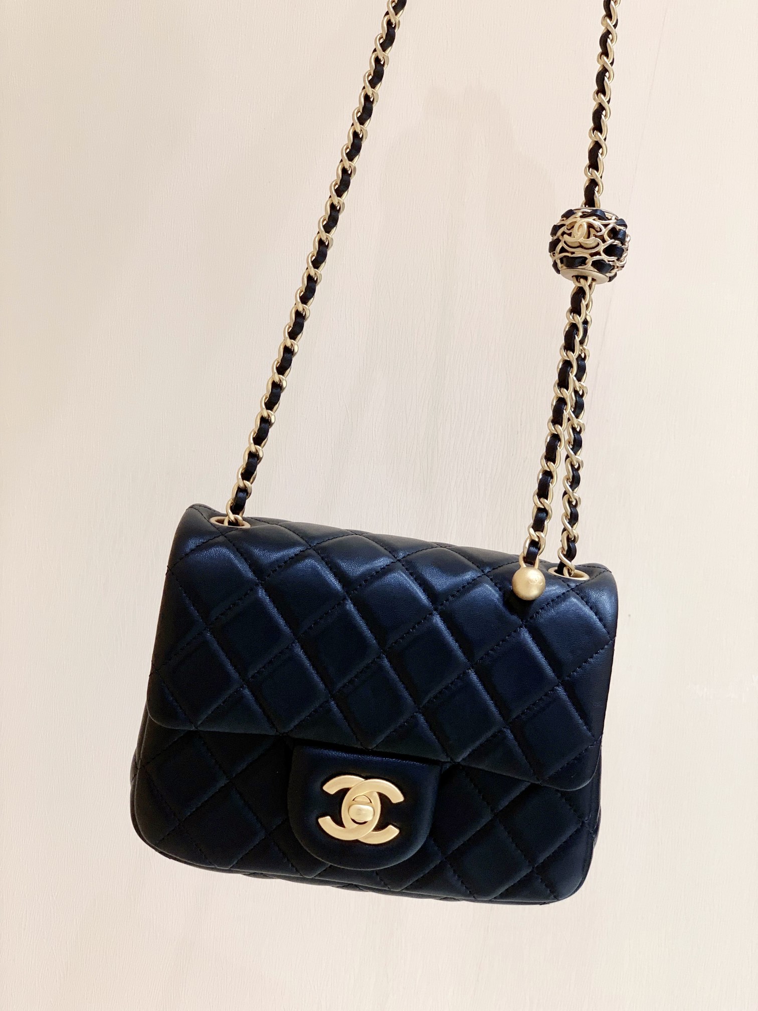 Túi Xách Chanel CF Mini Màu Đen AS1786 