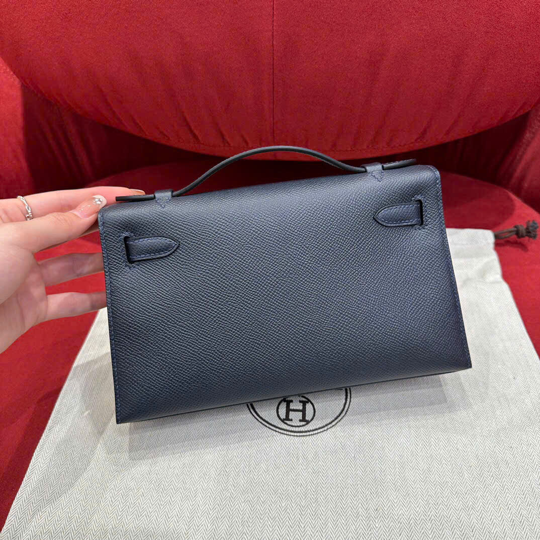 Túi Hermes Kelly Màu xanh 