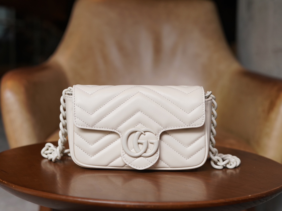 GG Marmont 699757 ( White) 
