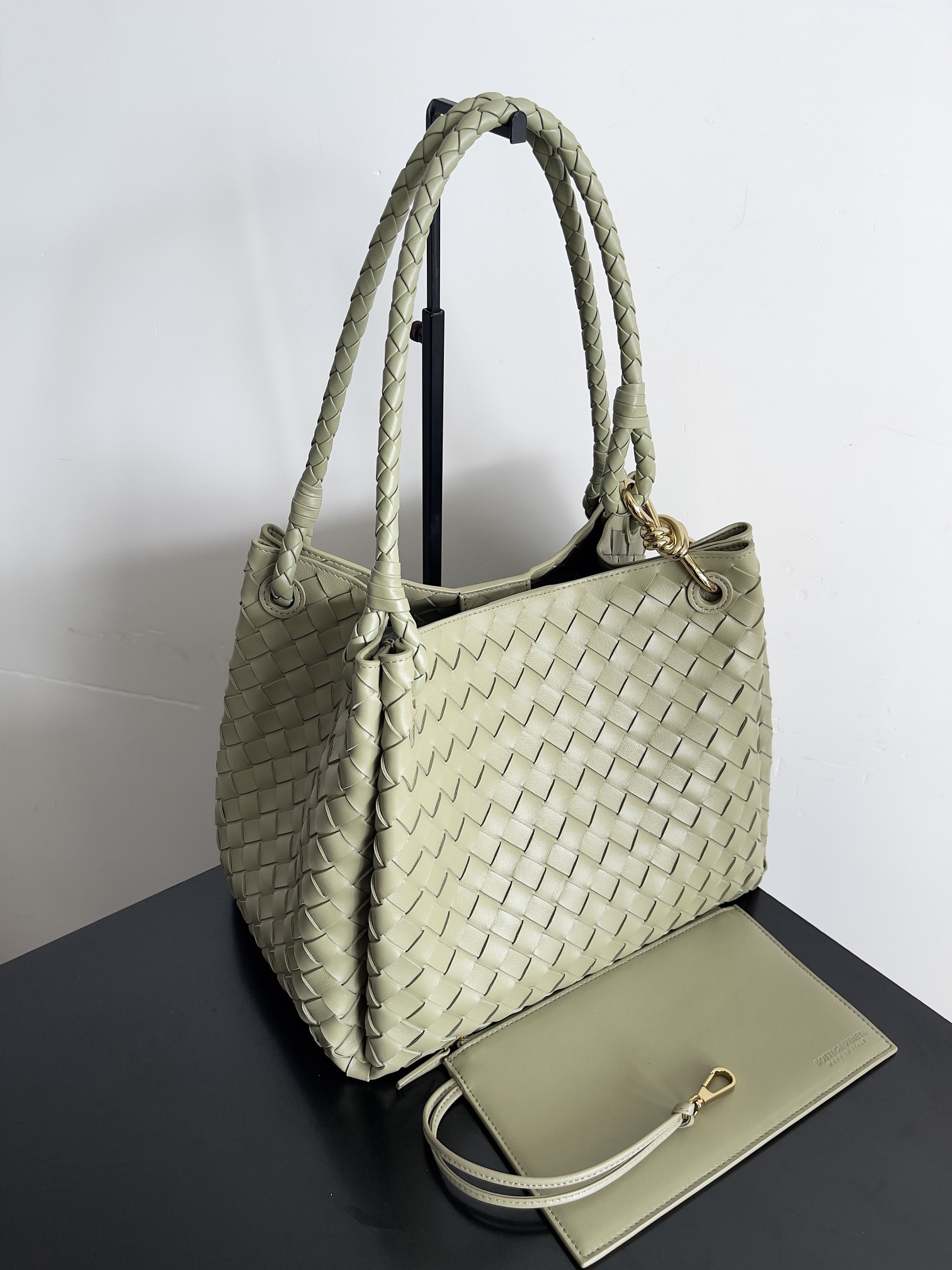 Túi xách nữ bottega veneta màu rêu 796571