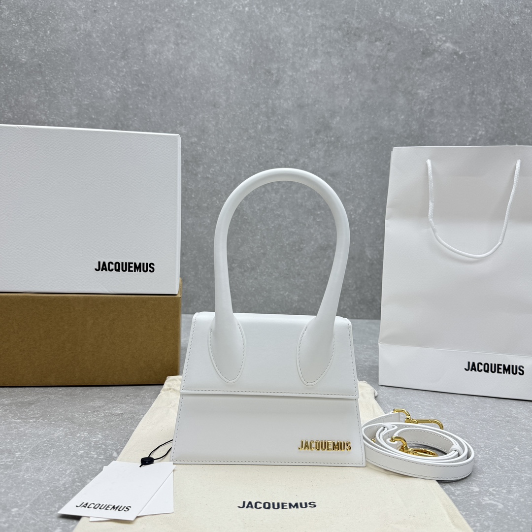 Túi Xách Nữ Jacquemus P98868 Màu Trắng 
