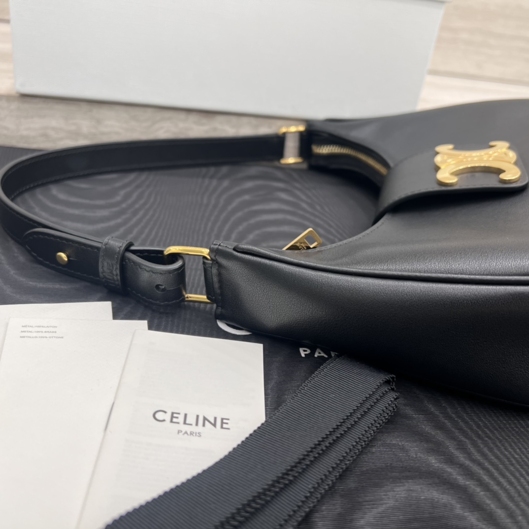 Túi Xách Celine AVA Triomphe 114493 Màu Đen