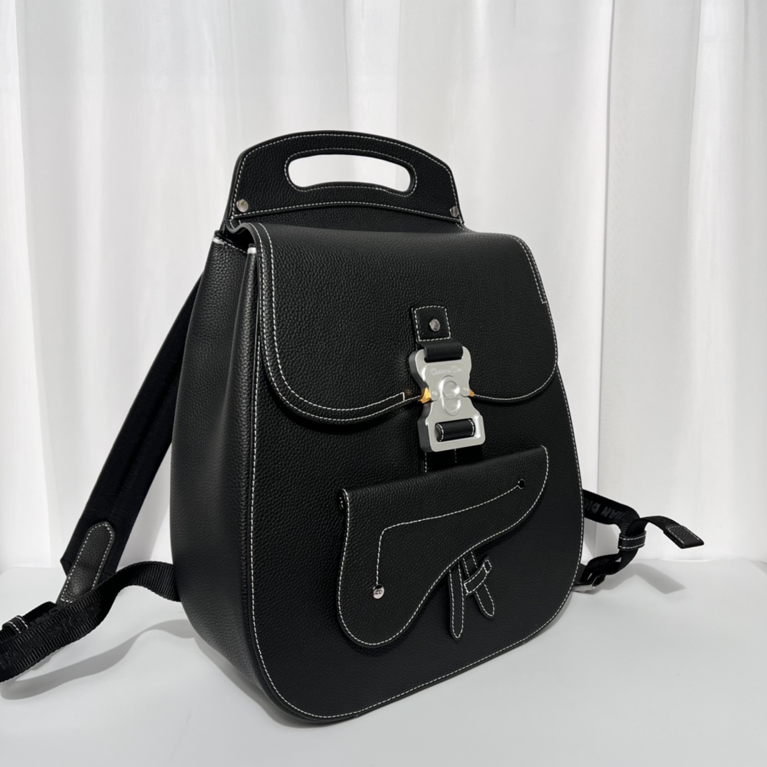 Balo Mini Dior Nam Gallop Màu Đen 9936
