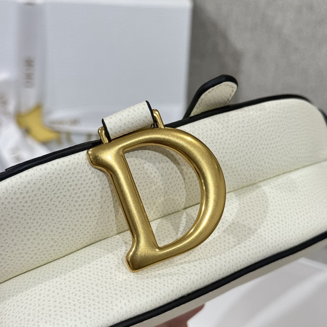 Túi Dior Sadle Nữ Màu Trắng