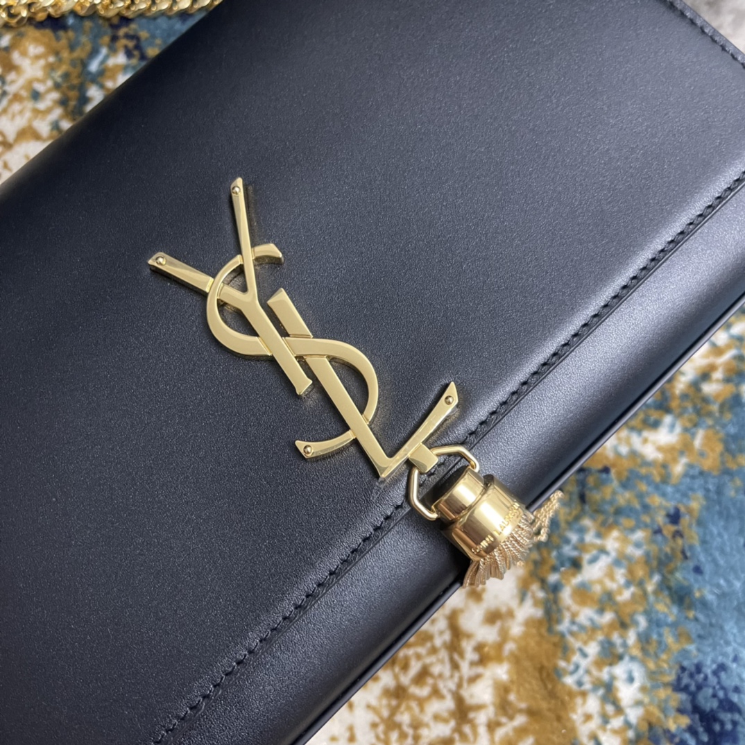 YSL KATE 377829 (Black-gold)